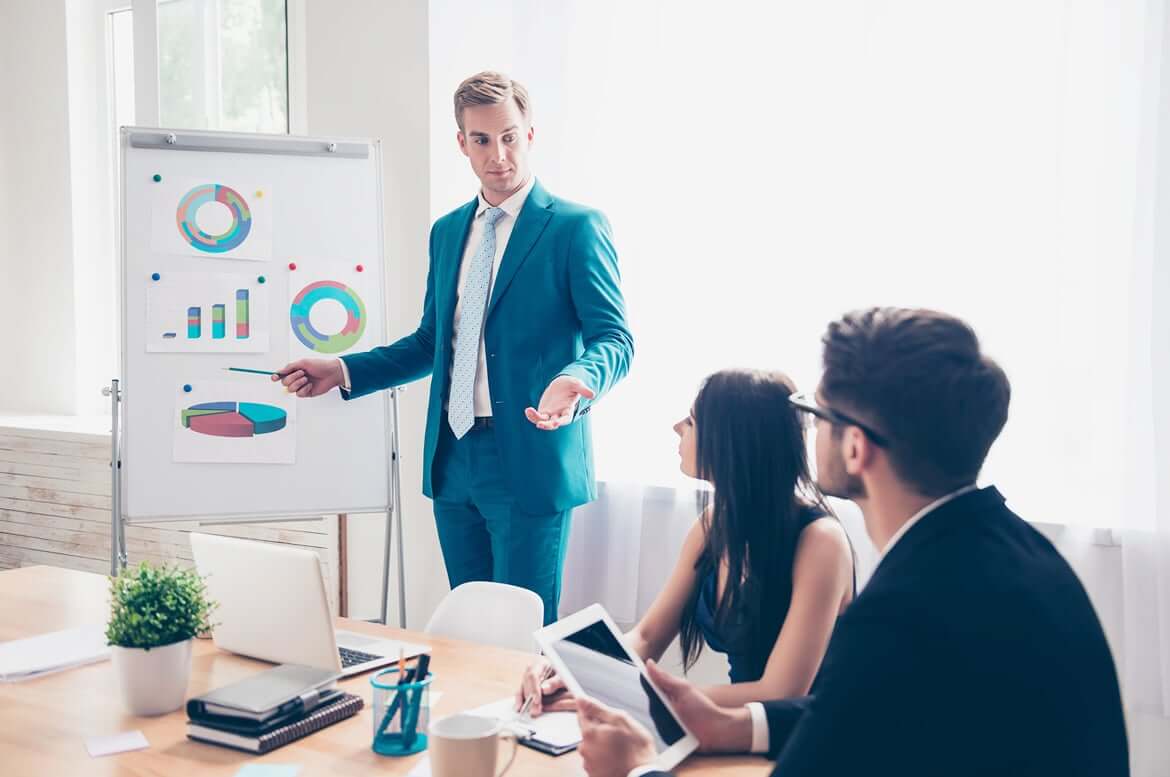 Strategy session planning future growth